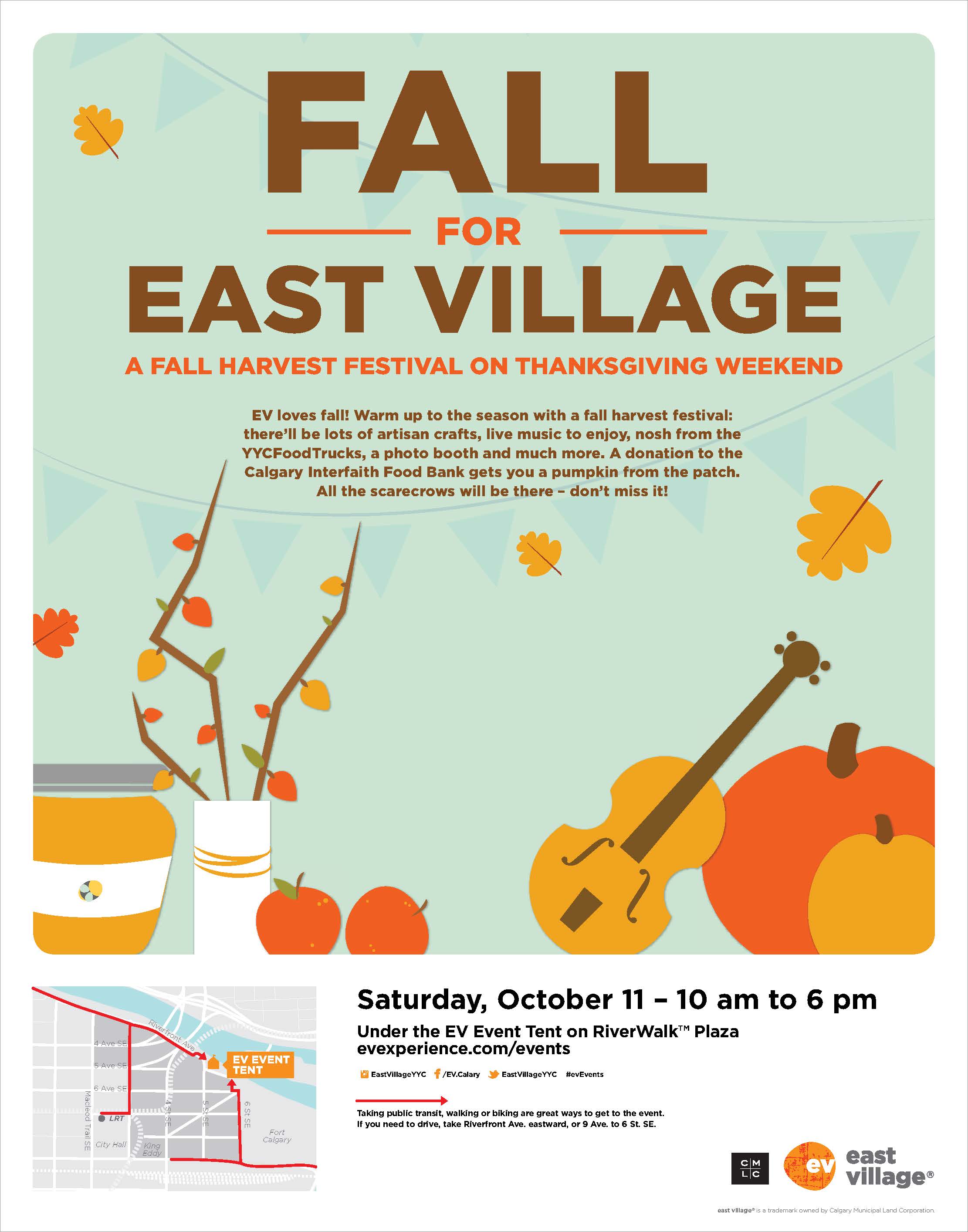 Fall Event Poster - East Village